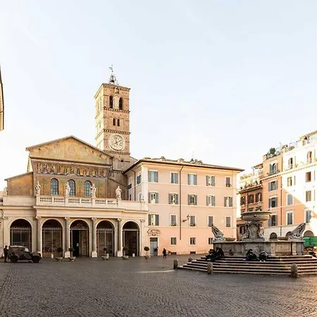 Daire Romantic Jacuzzi Trastevere *